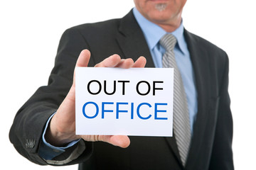 Obraz premium Out of office