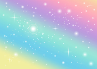 Obraz premium rainbow pastel background