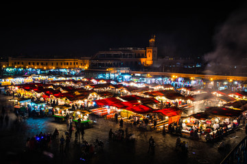 Marrakech at night