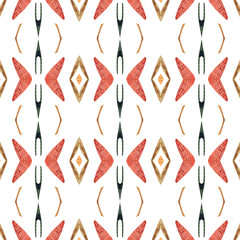 Stunning watercolor pattern for ceramic tiles and decoration