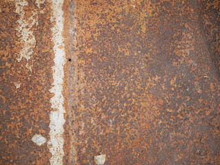 texture of rusty metal