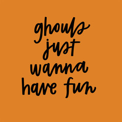 Ghouls just wanna have fun