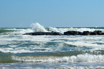 mare mosso cielo sereno