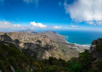 View from the top of Table Mountain, Cape Town