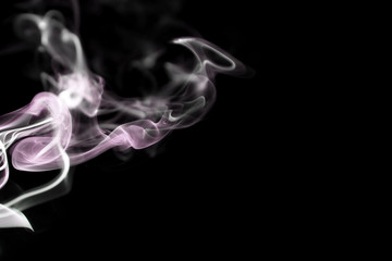 Smoke cloud as background