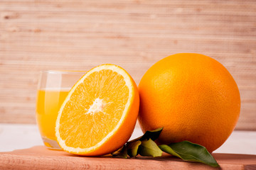 Fruit orange juice