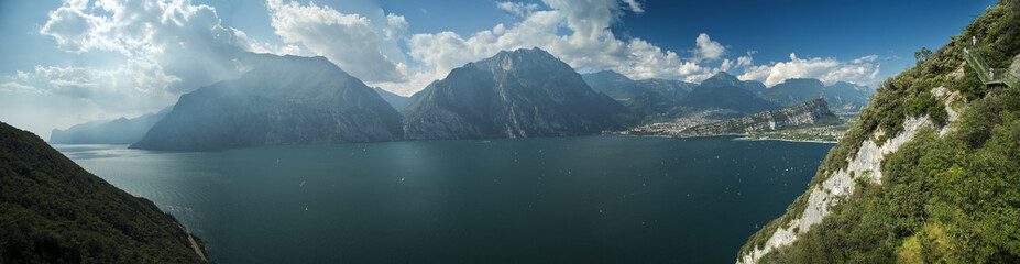 Fototapeta na wymiar Lago di Garda Trentino