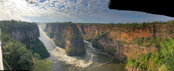 Victoria Falls Zimbabwe - obrazy, fototapety, plakaty