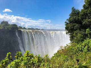 Naklejka premium Victoria Falls Zimbabwe