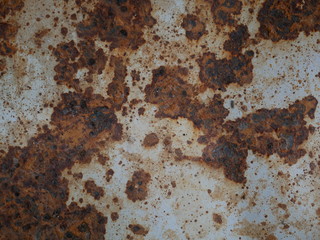 rusty metal background