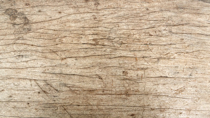Naklejka premium Old wooden plate for a background.