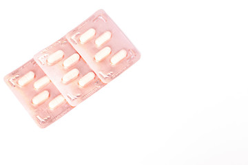 Medicine yellow pills or capsules
