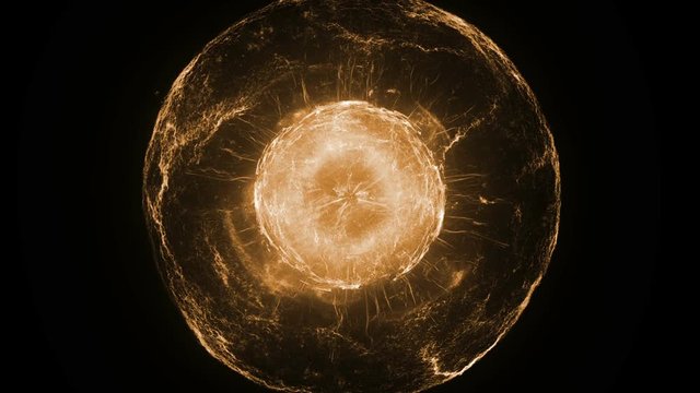 Very bright supernova (With Camera Rotation)