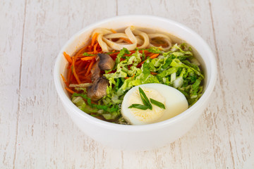 Asian Ramen soup