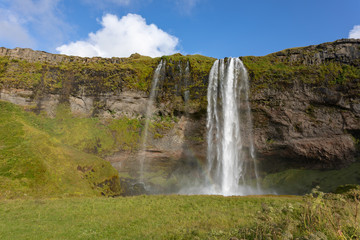 Fototapeta na wymiar Seljalandsfoss Waterfall