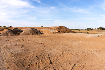 Construction of a dam to protect against flooding