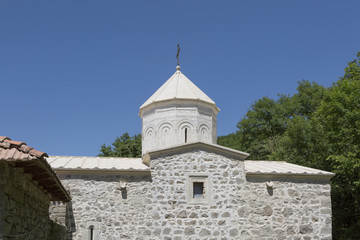 Fototapeta premium Surb Khach Monastery Complex of Armenian Apostolic Church, Crimea