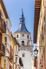 Tower of the Santa Maria cathedral of Vitoria-Gasteiz, Spain