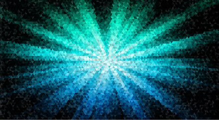 Triangular 3d, modern background