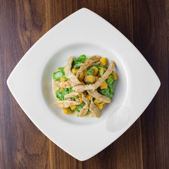 Bowl of caesar salad