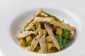 Bowl of caesar salad