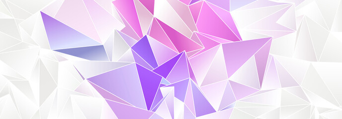 Triangular 3d, modern background