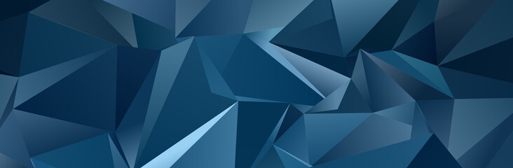Obraz premium Triangular 3d, modern background