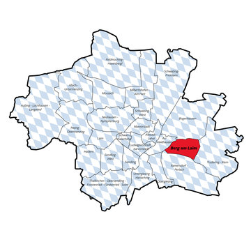 M&uuml;nchen Bezirke - Berg am Laim
