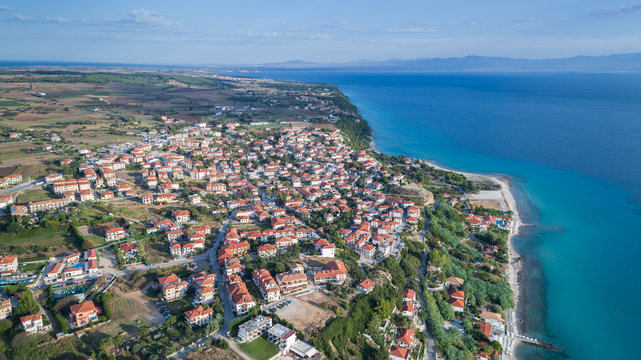 Afytos village. Kassandra of Halkidiki, Greece