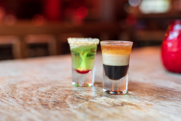 B52 Cocktail Shots Kurze Schnäpse Cocktail Bar 