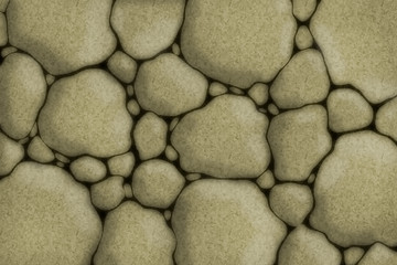 Stone wall digital background template