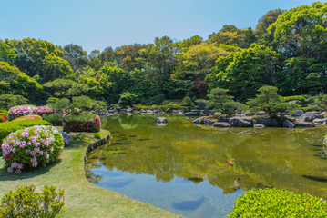 A typical Japanese Garden