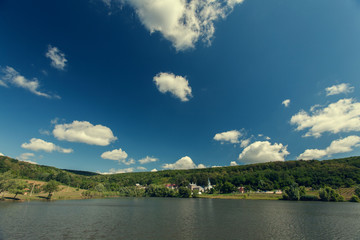 Landscape with lake