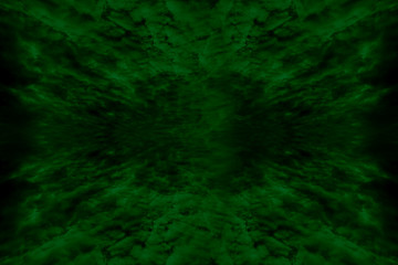 Abstract background. Dark green surface with light spots
