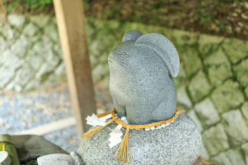 白兎神社、手水舎