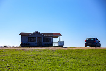 Old wooden house