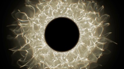 This video contains two loop motions. One is a very close view of the object, and the other one contains the entire object.