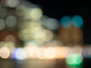  都市　夜景　イルミネーション