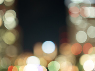  都市　夜景　イルミネーション