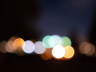  都市　夜景　イルミネーション