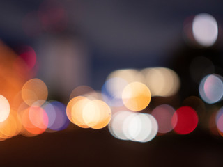  都市　夜景　イルミネーション