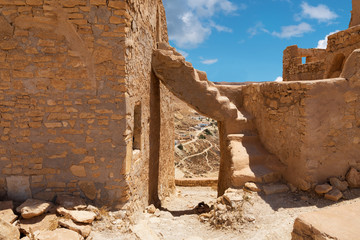 exterior of the ancient house