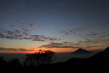 the beauty of the sunrise