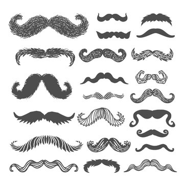 Movember mustache set