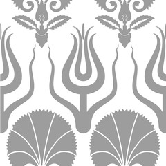 Ottoman carnation and tulip textile design
