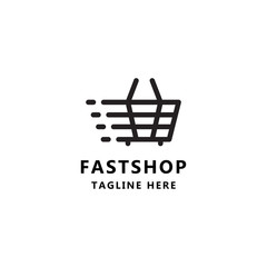 Fast shop Icon logo