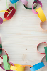 Colorful Paper Garland, Party Decoration