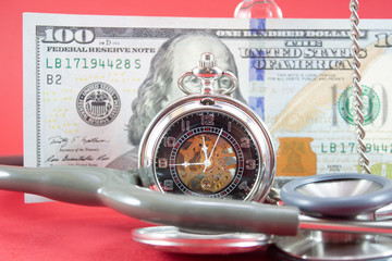 Time money and health care insurance