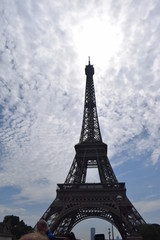 Fototapeta na wymiar Eiffel Tower, Paris.
