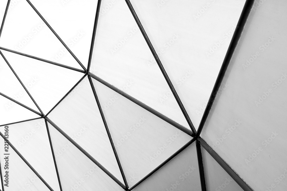 Leinwandbilder abstract background architecture lines. modern architecture detail